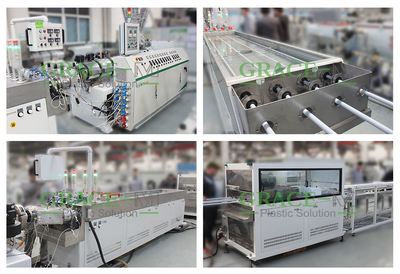出口泰国的16-32mm PVC一出四管材线受客户好评-公司动态-张家港市格雷斯机械